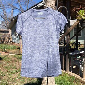 Columbia Womens Blue T-shirt, Size Medium